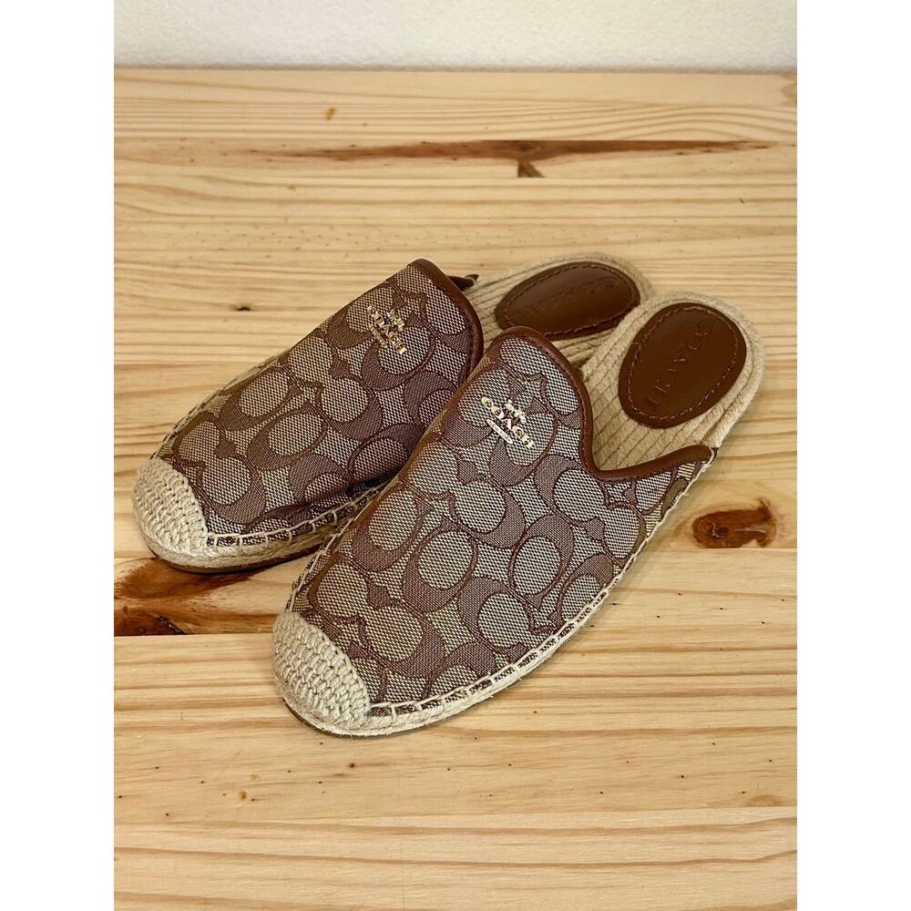 COACH Caley Espadrille Shoes Size 6.5 MSRP: $178.00